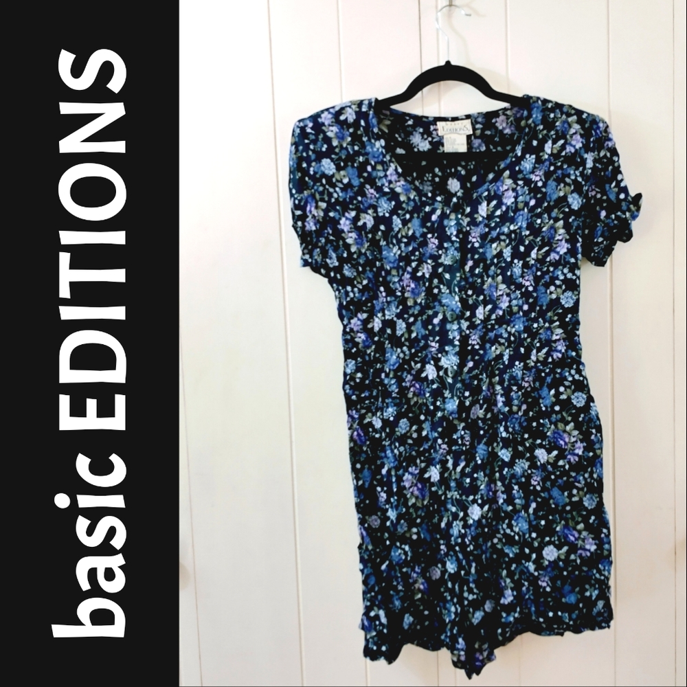 Y2k floral romper
